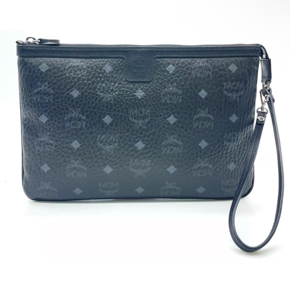 MCM Handbags - MCM large wristlet/clutch